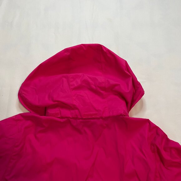 Columbia Bright Pink Lightweight Outdoor Rain Hooded Jacket | Size M - Picture 7 of 7